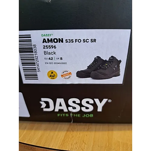 DASSY DASSY AMON S3S FO SC SR 25596 Biztonsági cipők
