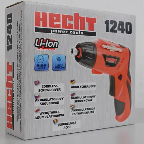 Hecht Cordless Screwdriver Akkumulátoros csavarhúzó