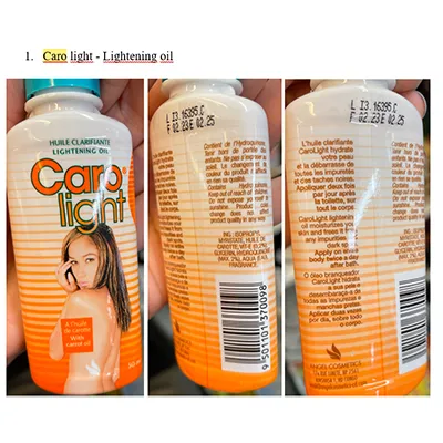 Angel Cosmetics Caro light lightening oil Bőrvilágosító krém
