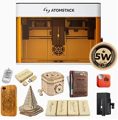 Atomstack P1 5000mW Laser Cutter Lézergravírozó
