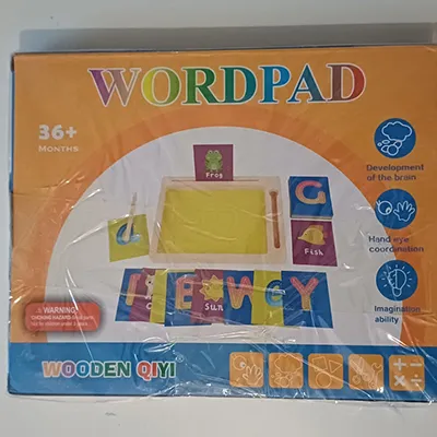 WOODEN QIYI WORDPAD Homok aktivitás játék