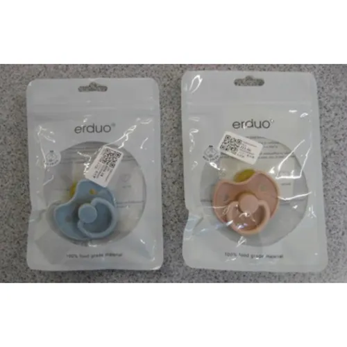 Erduo Round soft baby pacifier (for 6 months and above) Csontburkoló
