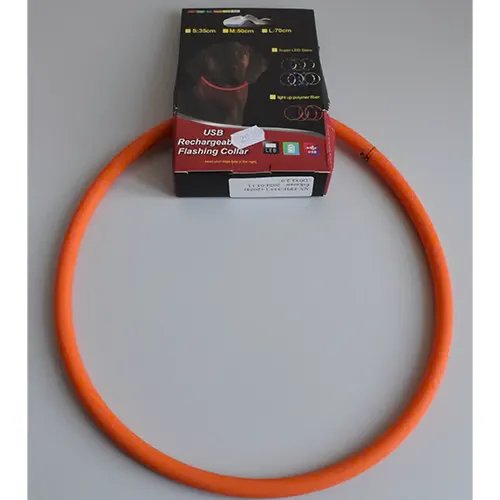 LE ROYAL USB Rechargeable Flashing Collar Kutya nyakörv