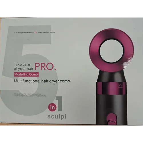 Multifunctional hair dryer comb 5 in 1 - Pro hair dryer - Modelling comb Hajszárító