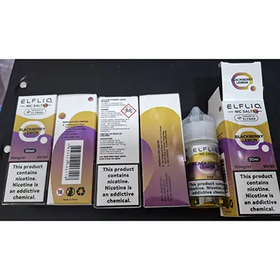 ELFLIQ NIC SALT, POWERWS BY ELFBAR Elektronikus cigaretta patron