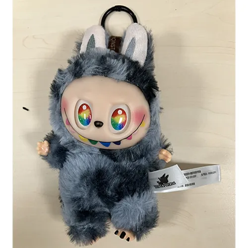POP MART (Fälschung/Counterfeit) LAFUFU, The Monsters Big into Energy Series Vinyl Plush Pedant Blind Box Puha játék kulcstartóval