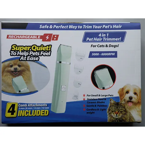 4 in 1 Pet Hair Trimmer Hajnyíró