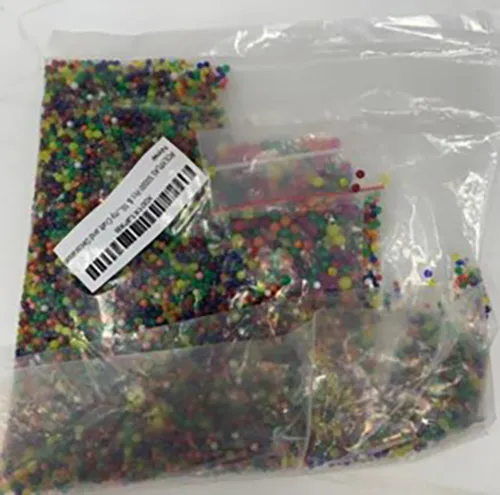 POLYPLAS Water Beads 50000pcs Bővíthető játék