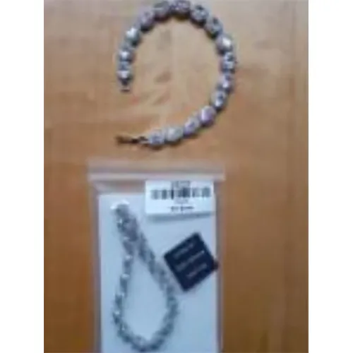 Shop TJC Diamond Silver Bracelet Karkötő