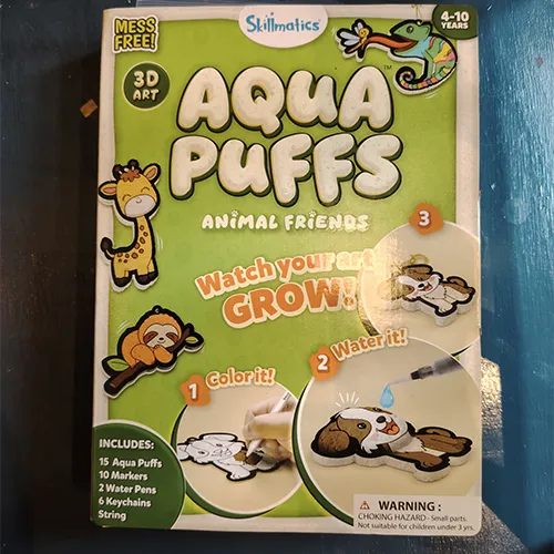 Skillmatics Skillmatics Aqua Puffs ‘Watch Your Art Grow’ Bővíthető játék