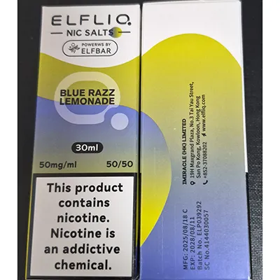 ELFLIQ NIC SALT, POWERWS BY ELFBAR Elektronikus cigaretta patron