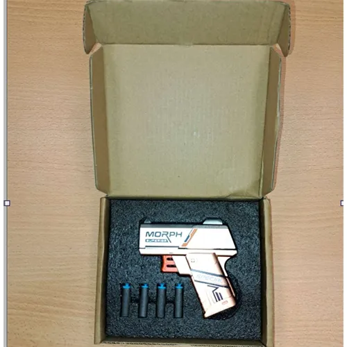 Minipistolet à billes pliable Játékszett