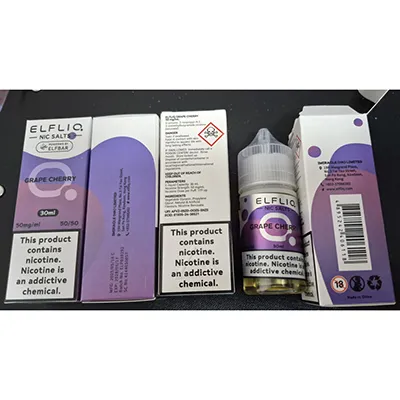 ELFLIQ NIC SALT, POWERWS BY ELFBAR Elektronikus cigaretta patron