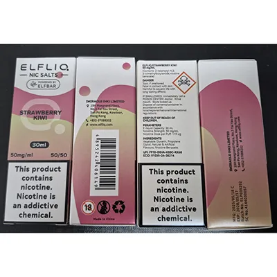 ELFLIQ NIC SALT, POWERWS BY ELFBAR Elektronikus cigaretta patron