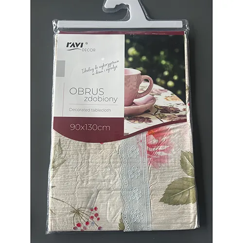RAVI DECOR Decorated tablecloth Asztalterítő