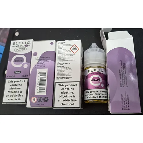 ELFLIQ NIC SALT, POWERWS BY ELFBAR Elektronikus cigaretta patron