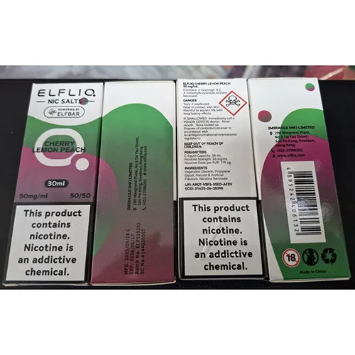 ELFLIQ NIC SALTS Elektronikus cigaretta patron