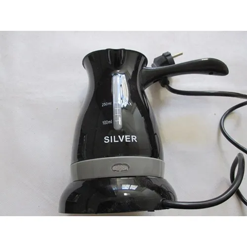 SILVER ELECTRIC POT COFFEE MAKER Kávéfőző
