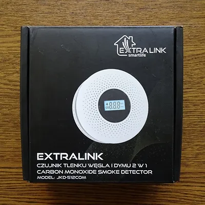 Extralink Carbon Monoxide Smoke Detector Szén-monoxid-detektor