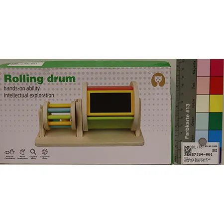 Rolling Drum Fából készült játékkészlet