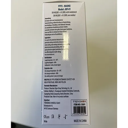 SIGNO FFP2 - Atemschutzmaske Részecskeszűrő maszk