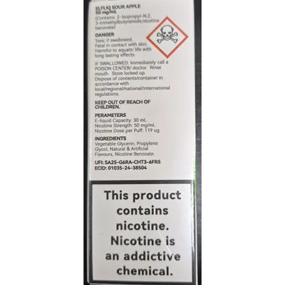 ELFLIQ Electronic cigarette cartridge Elektronikus cigaretta patron