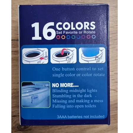 16 colors LED-es fény