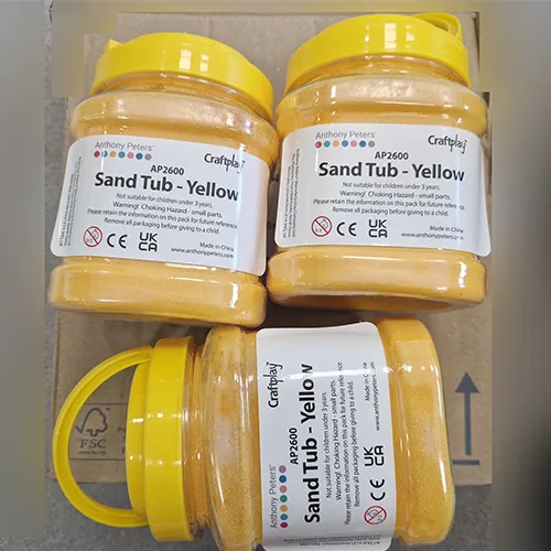 Anthony Peters AP2600 - Sand Tub - Yellow Homokjáték