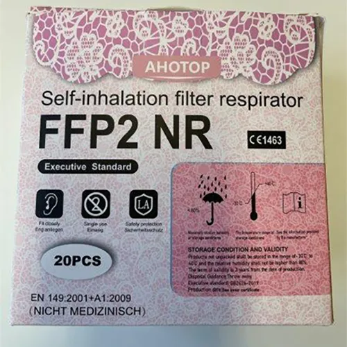 AHOTOP LCLEADER Atemschutzmaske FFP2 NR Részecskeszűrő maszk