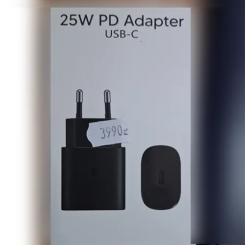 25W PD Adapter, USB-C Utazási adapter