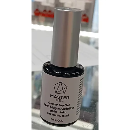 Master Gel Glossy Top Gel Gél körömlakk