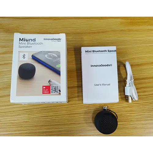 Innovagoods Miund Mini Bluetooth Speaker Vezeték nélküli hangszóró