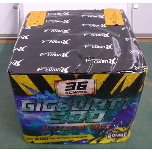 Rubro B.V. Gigawatt 500G 36 Schuss Tűzijáték