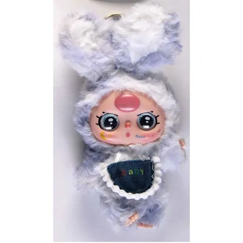 Triton-X Baby Doll "Lovely Baby Surprise" Puha játék kulcstartóval