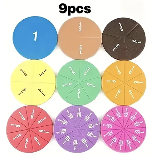 EVA Educational Maths Fraction Toy Oktatási játék