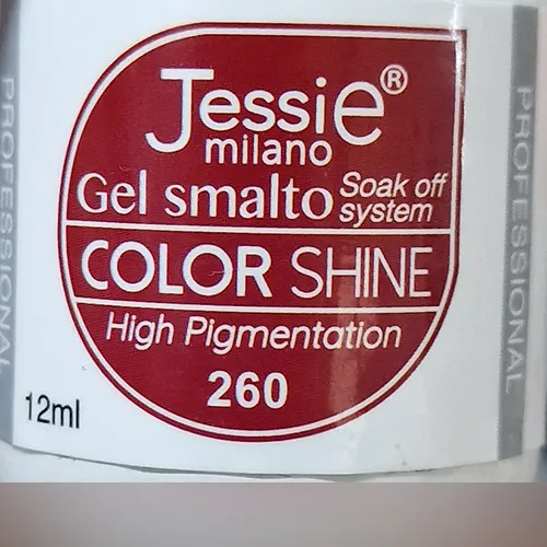Jessie Milano Color Shine pigmentazione 260 e 262 Gél körömlakk
