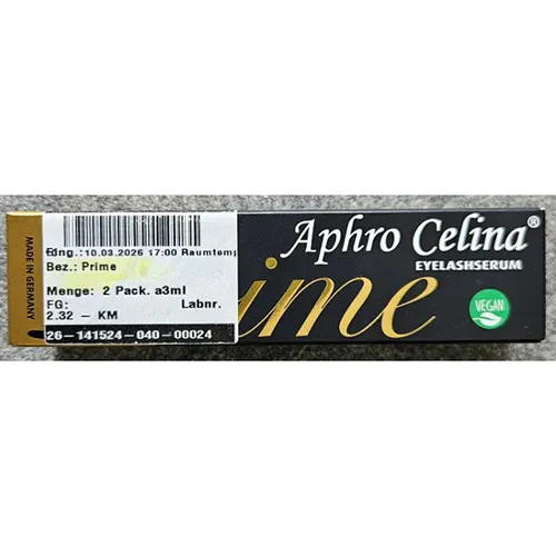 Aphro Celina Eyelashserum Prime Szempilla szérum