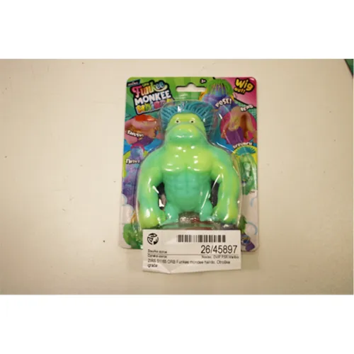 ORB Toys Funkee Monkee hairdo Homokkal töltött figurás játék