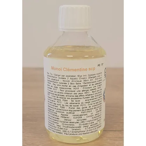 L'instant bougies Monoï Clémentine SCP Illatosított alap gyertyákhoz