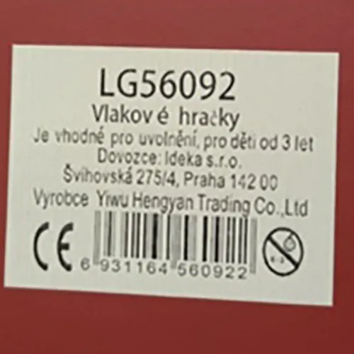 VANTAGE TRAIN Vlak elektrická hračka Játékvonat