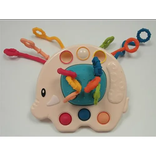 Moni Little elephant pull box Húzza ki a zsinórt játék