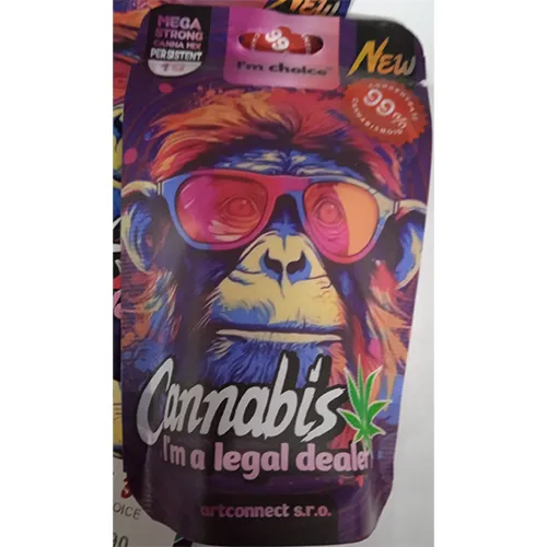 I´m choice™ Cannabis I´m a legal dealer, artconnect s.r.o.. Dohányzásra szolgáló növényi termék