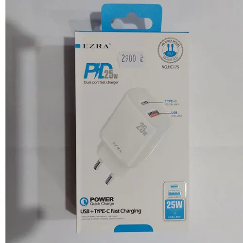EZRA 3 PORT TRAVEL CHARGER USB töltő