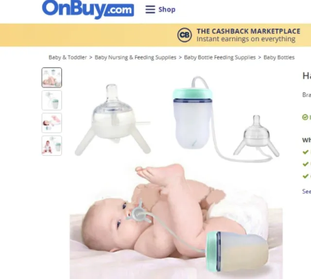 Dongguan Mumiy Technology Industry Co Ltd Colobyby Baby Self Feeding Bottle Baba öntápláló palackok