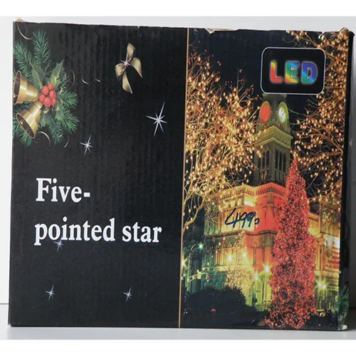 LED FIVE-POINTED STAR Világítás lánc