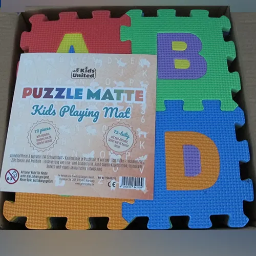 all kids united Puzzle Matte, Kids Playing Mat Puzzle szőnyeg