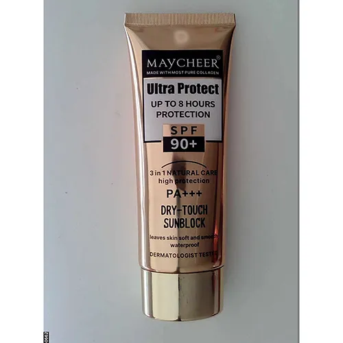 Maycheer Ultra Protect SPF 90+ Dry Touch Sunblock Napvédő krém