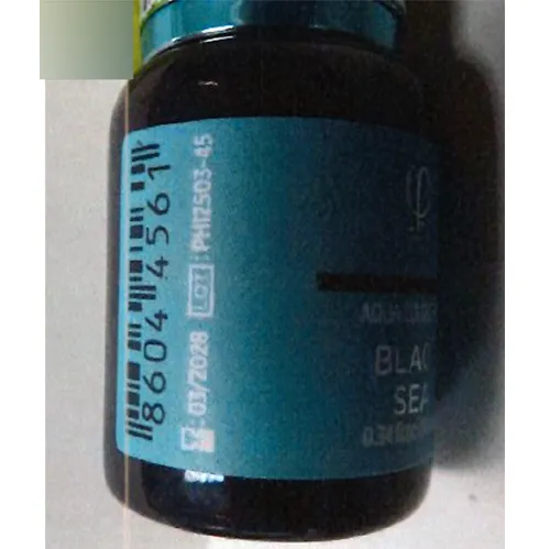 PhiAcademy AQUA COLLECTION AQUA COLLECTION BLACK SEA 0.34 fl.oz (10 mL) Tetoválás termék