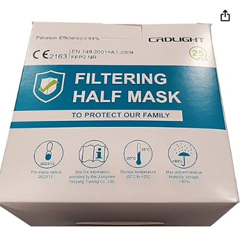 CRD Light Filtering Half Mask Részecskeszűrő maszk