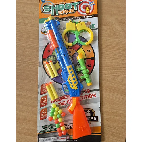7 Toys Kolorow SHOOT GANE Játékpisztoly